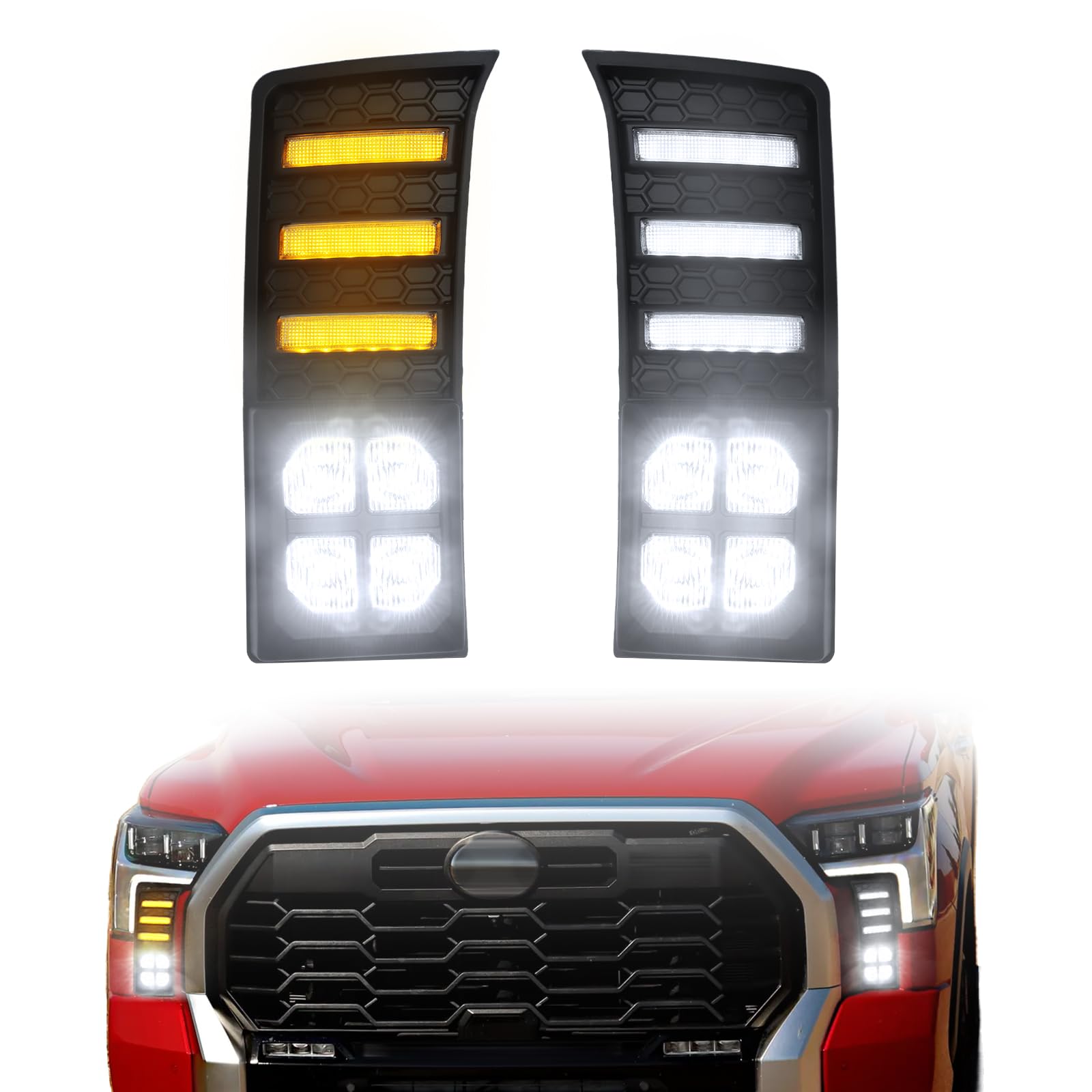 Amazon.com: Higher Power Led Fog Lights DRL For 2022-2025 Toyota